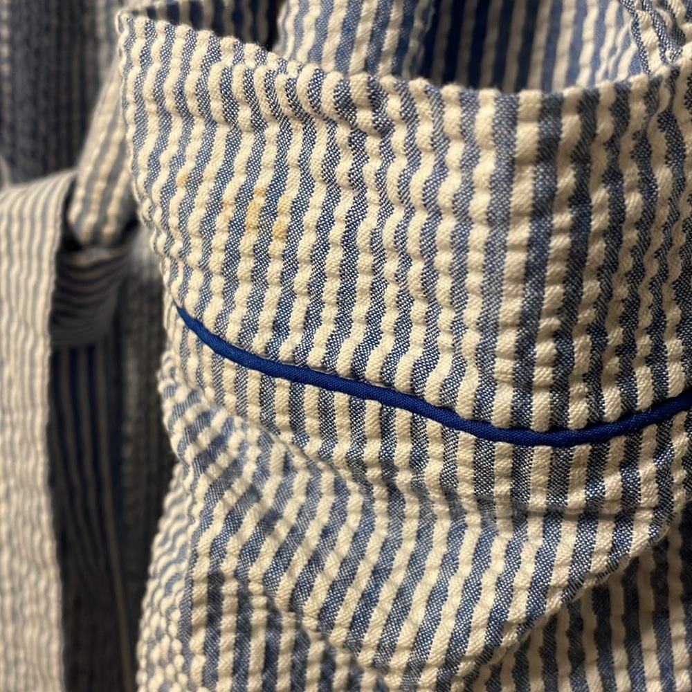 💥PIERRE CARDIN Striped Robe - Picture 8 of 11